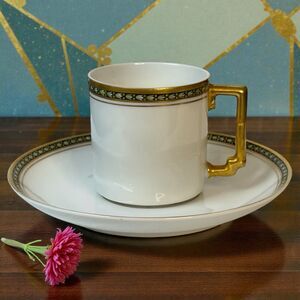 VTG Hutschenreuther & Co. (H&C) Bavaria Imperial Demitasse Cup & Saucer Germany